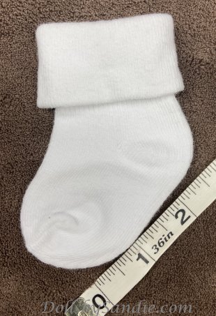 Cotton Baby Doll Socks
